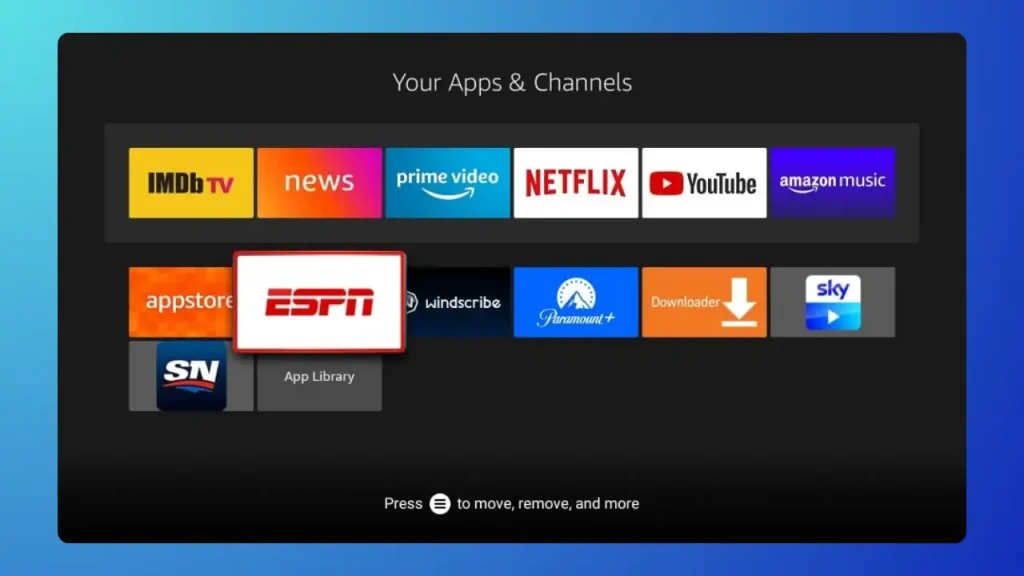 Install the PPV app on your firestick final step.