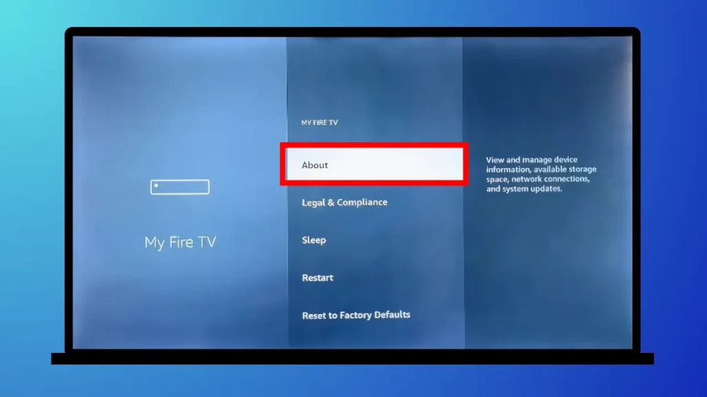 Enabling developer options in Firestick step 3 of installing IPTV Smarters on firestick