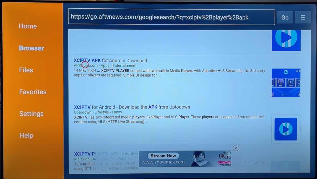 how to install XCIPTV Player